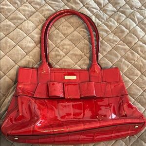 Red Patent Leather Kate Spade Bag